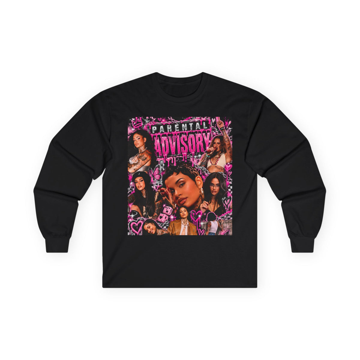 “Parental Advisory” Kehlani Long Sleeve Tee