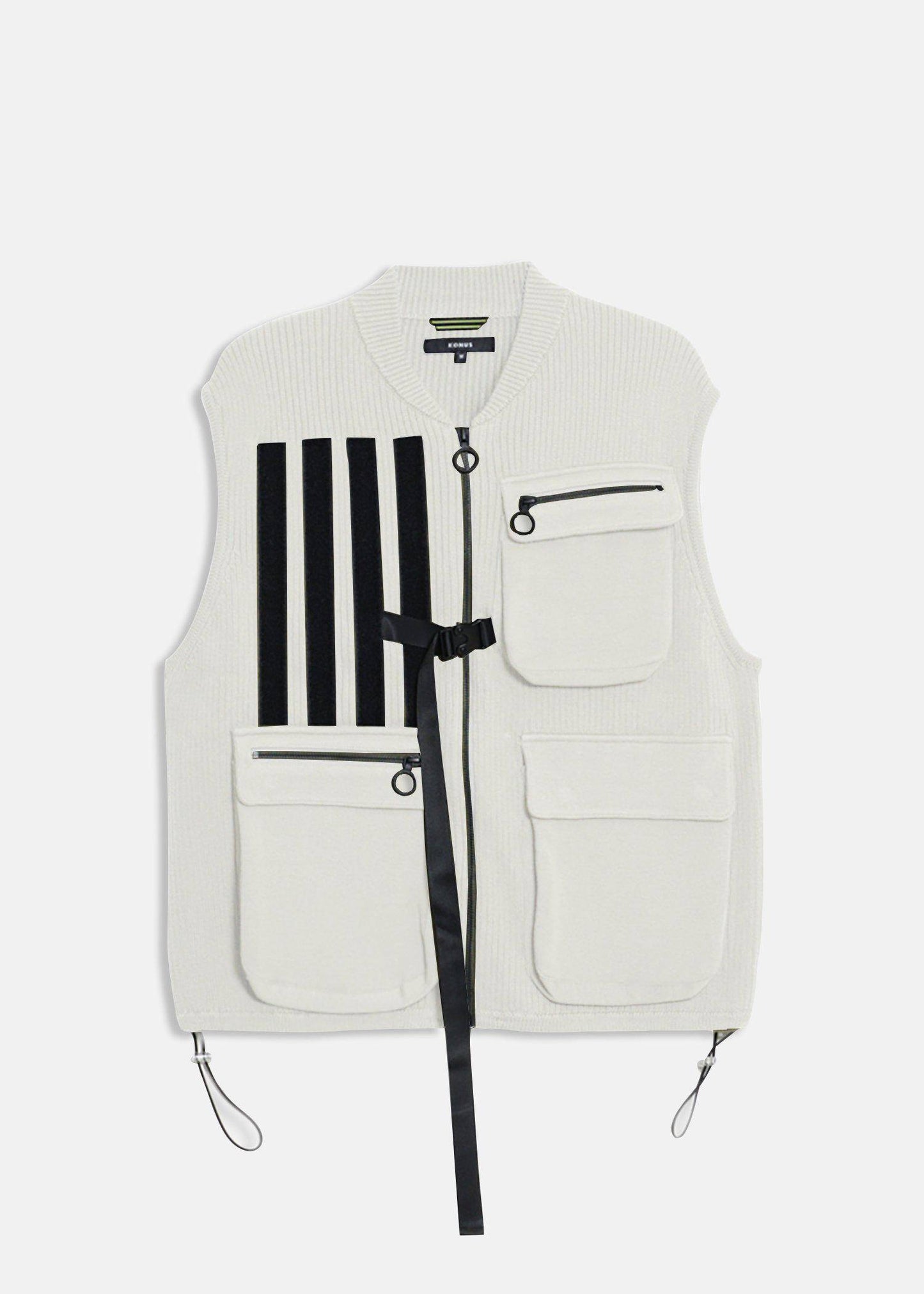 “A Saint” Sweater Utility Vest