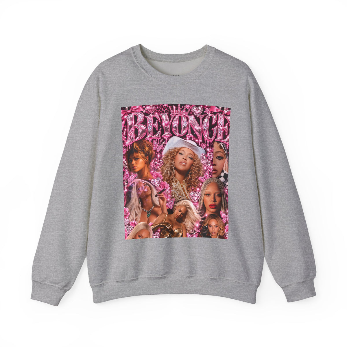 “Beyoncé” Pink Crewneck Sweatshirt