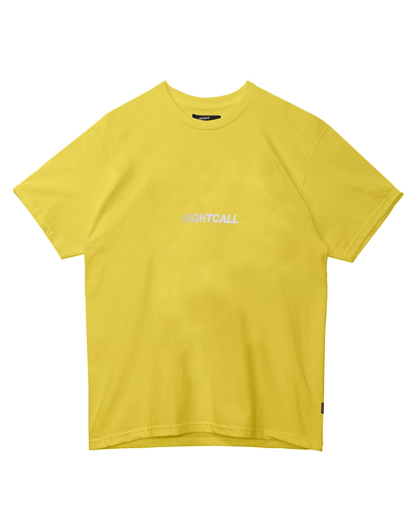 Konus Men's Graphic Tee in Yellow