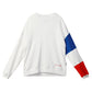 Konus Men's Color Blocked Sweatshirt in White