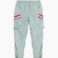Konus Men's Reflective Tape Utility Cargo Pants in Green