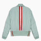 Konus Men's Mock Collar Bomber Jacket in Green