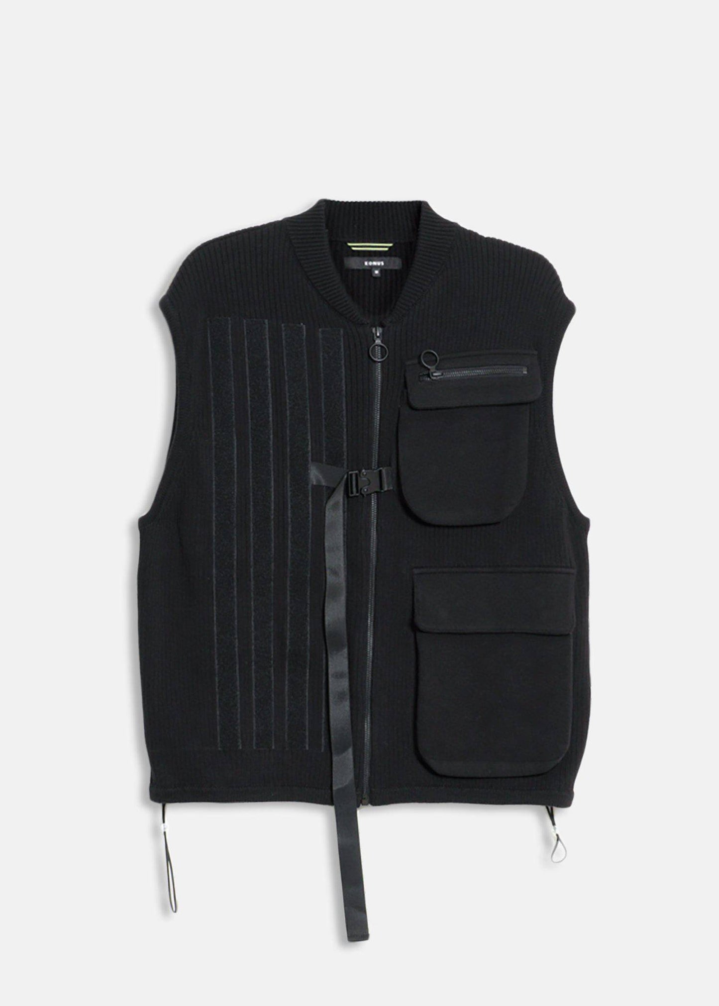 “Dark Side” Sweater Utility Vest