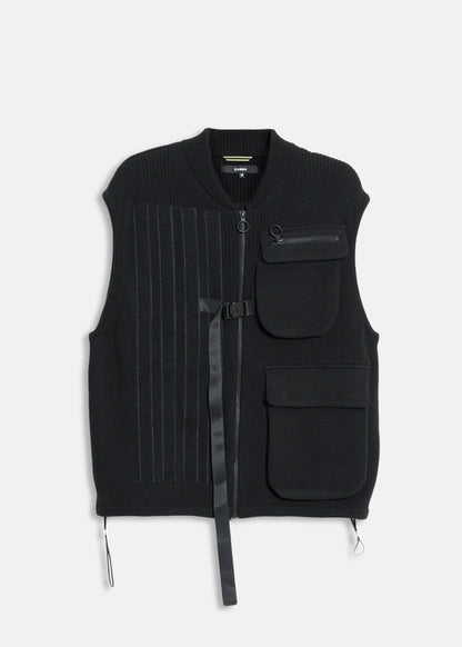“Dark Side” Sweater Utility Vest