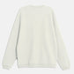 Men's Zipper Chest Pocket Sweatshirt in  in Off White