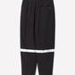 Konus Men's Reflective Wind Cargo Pants in Black