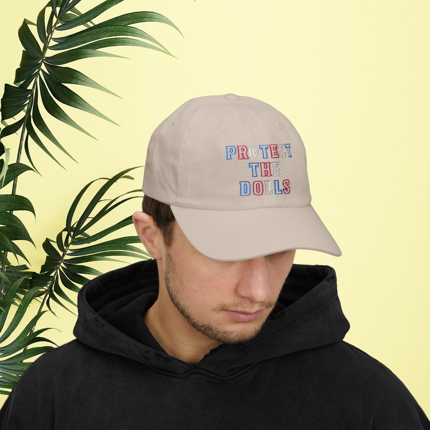 Protect the Dolls LGBTQ+ Pride Trans Support Embroidered Hat | 10 Colors