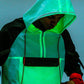 Blank State Men's Glow in the Dark Anorak in White