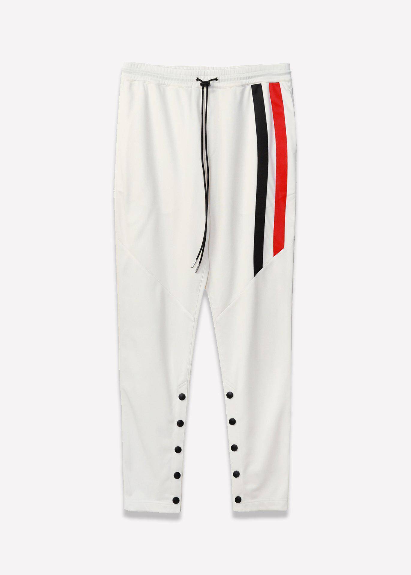 Blank State Men's Snap Track Pants in White