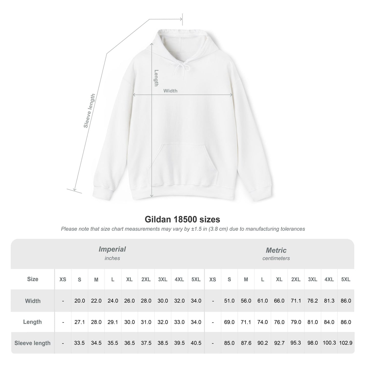 "All the Colors" Rainbow Embroidered Unisex Heavy Blend™ Hooded Sweatshirt