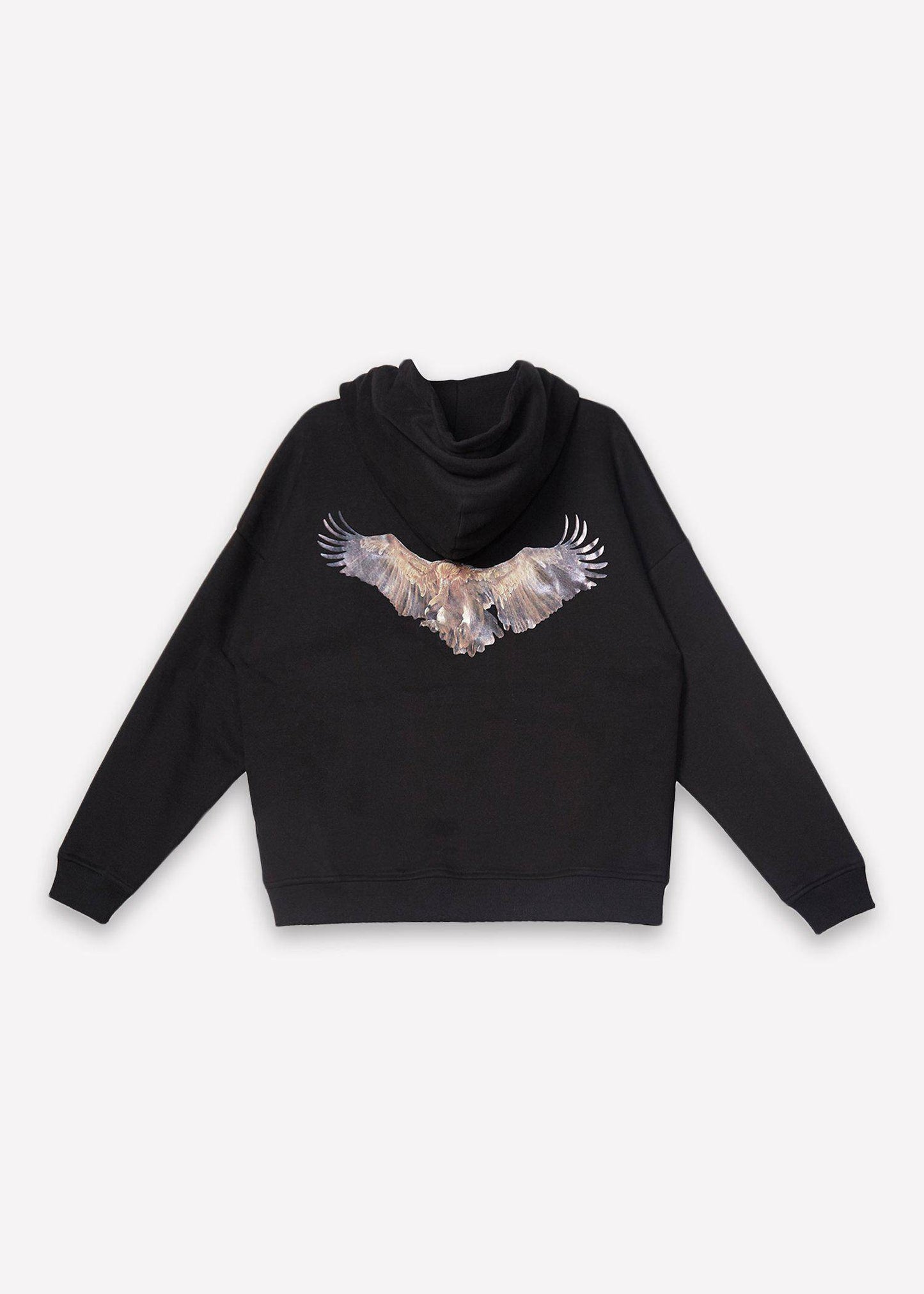 Konus Men's Bellow Pocket Hoodie in Black