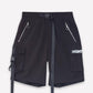 Konus Men's Cargo Shorts in Black