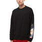 Konus Men's Oversize Sweatshirt In Black