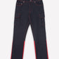 Blank State Men's Cargo Denim in Black/Red