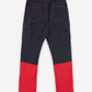 Blank State Men's Cargo Denim in Black/Red