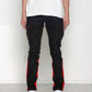 Blank State Men's Cargo Denim in Black/Red