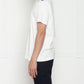 Shoulder Tape Nightcall Tee in White