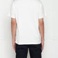 Shoulder Tape Nightcall Tee in White