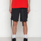 Konus Men's Cargo Shorts in Black