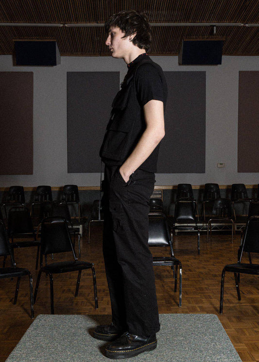 “Dark Side” Sweater Utility Vest