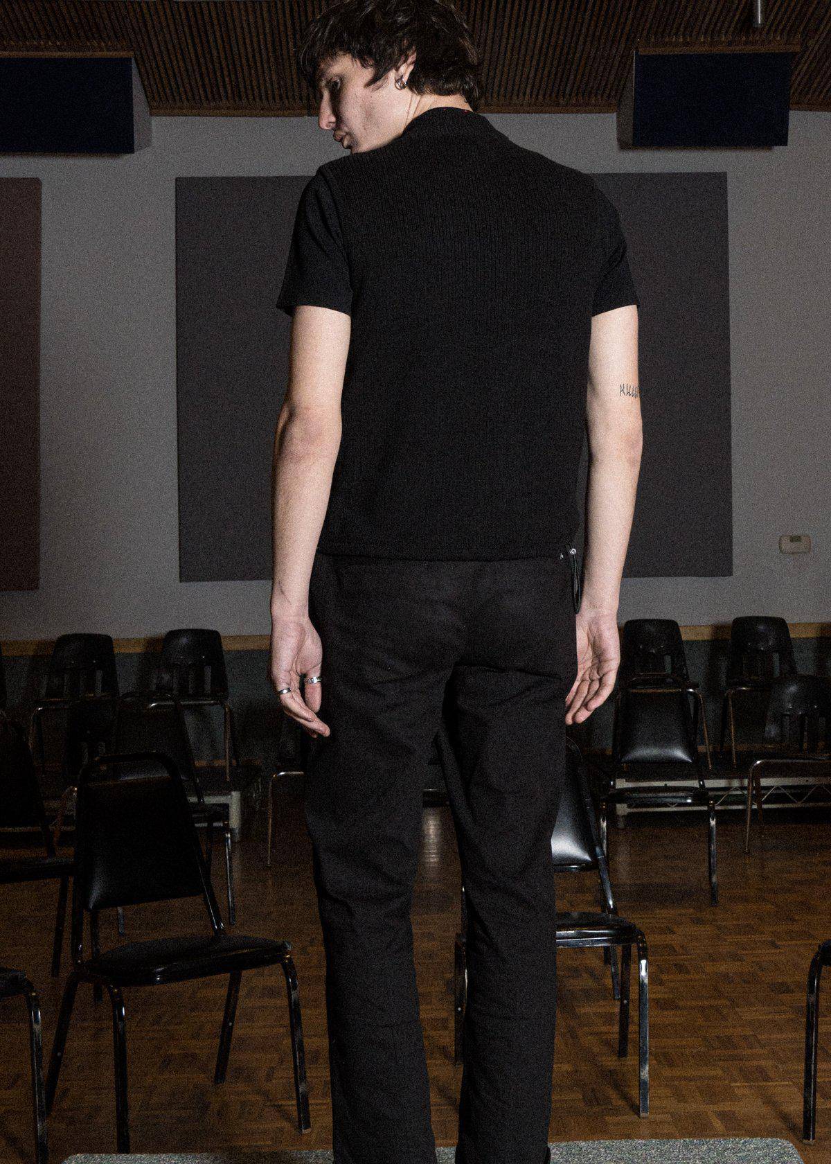 “Dark Side” Sweater Utility Vest