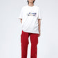 Konus Men's Baggy Chino Pants in Red