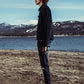 Konus Men's Corduroy Tracker Jacket in Navy