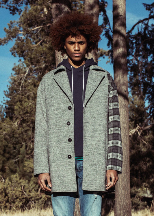 “Mr. Mister” Wool Blend Coat