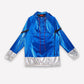 Blank State Men's Radiation Anorak in Metallic Blue