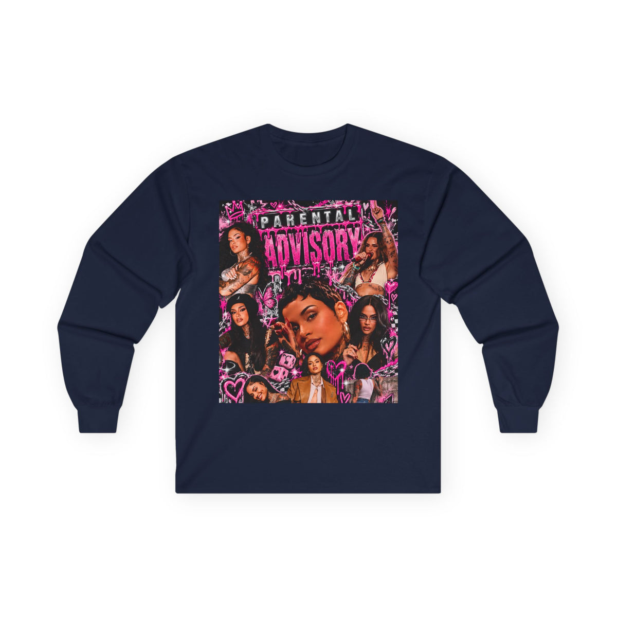 “Parental Advisory” Kehlani Long Sleeve Tee