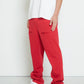 Konus Men's Baggy Chino Pants in Red