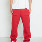 Konus Men's Baggy Chino Pants in Red