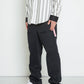 Konus Men's Baggy Chino Pants in Black