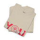 You Are Worthy Graphic Tee — Inspirational Motivational T-Shirt