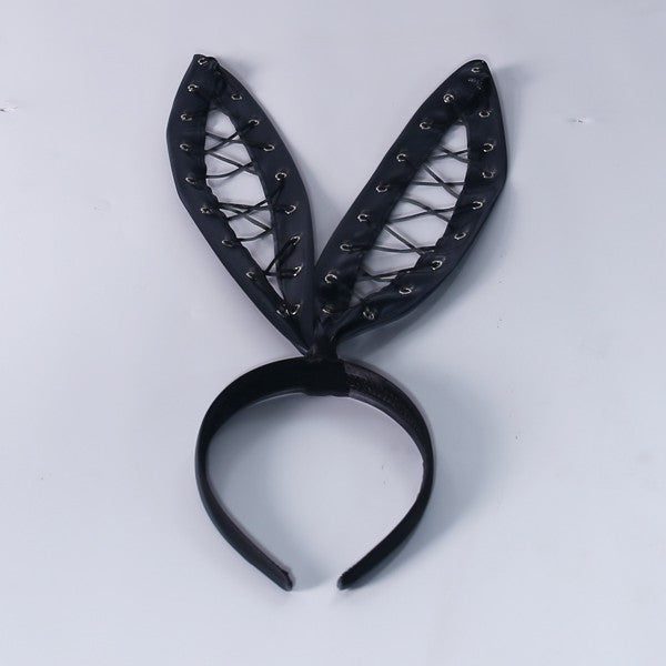 “BLACK BUNNY” HEADBAND