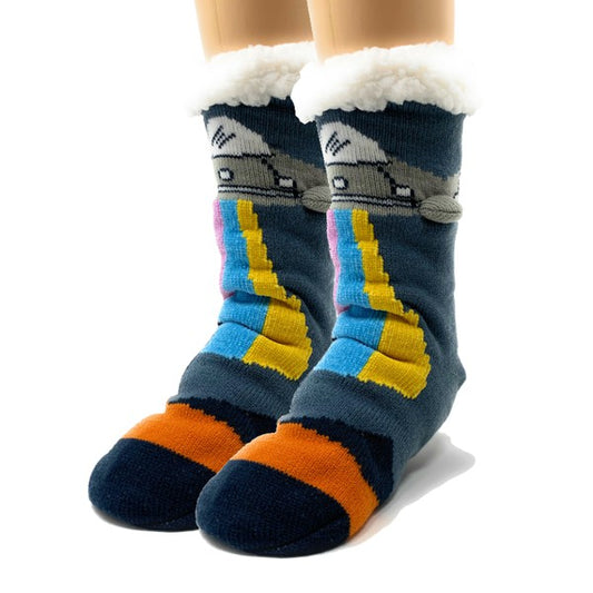 Kids Slipper Sock  -UFO Real