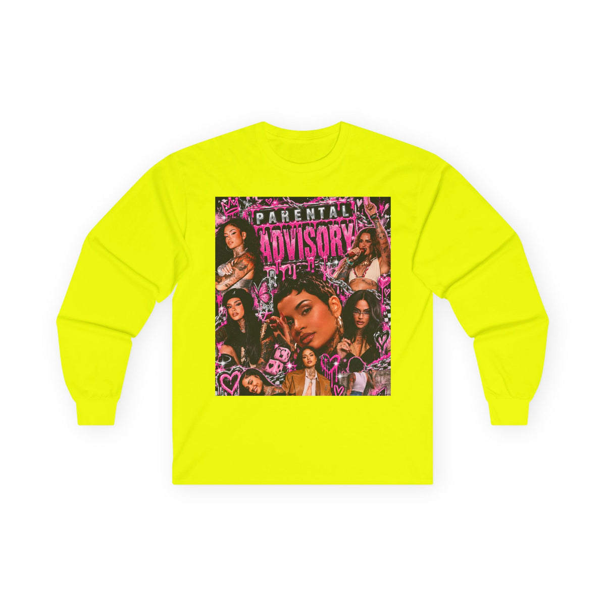“Parental Advisory” Kehlani Long Sleeve Tee