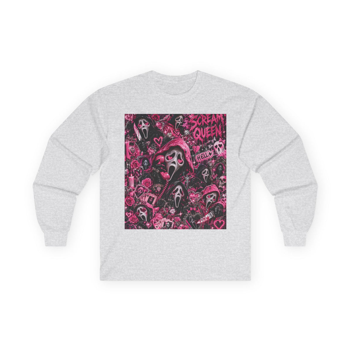 “Scream Queen” Long Sleeve Tee