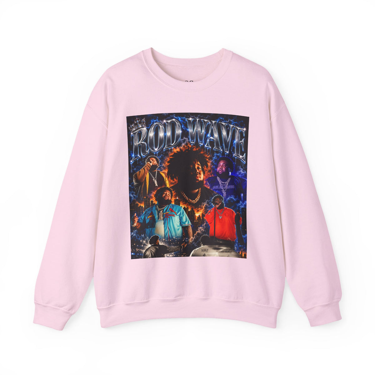 “Rod Wave” Blue Crewneck Sweatshirt