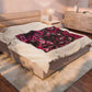Scream Queen Pink Horror Velveteen Plush Blanket
