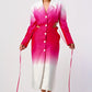 Bold and Beautiful: Ombre Trench Dress