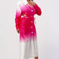Bold and Beautiful: Ombre Trench Dress