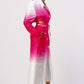 Bold and Beautiful: Ombre Trench Dress