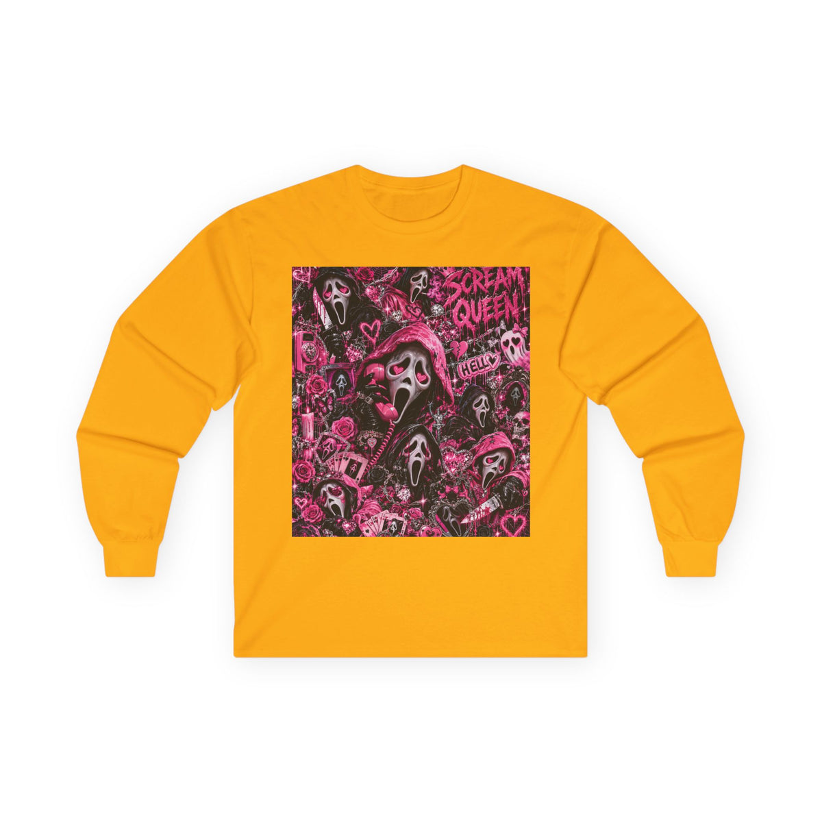“Scream Queen” Long Sleeve Tee