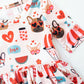Puppy Love 3/4 Sleeve Twirl Bodysuit