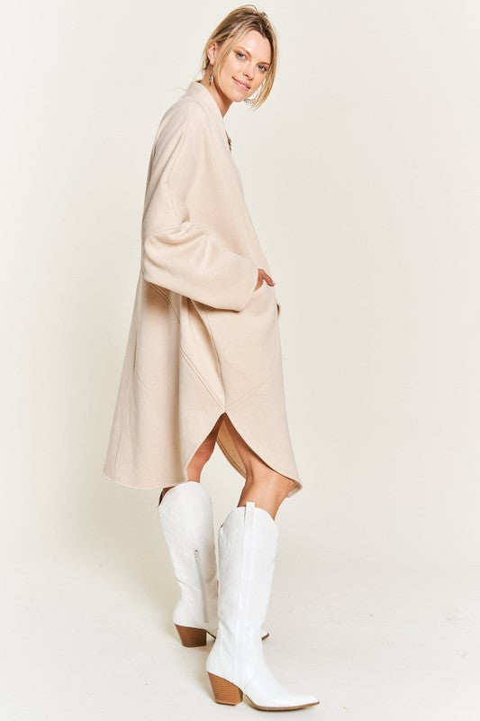 “Wine Down Wednesday” Oversized Knit Cardigan