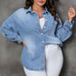 “Better Than” Denim Top