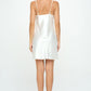 “Silky Smooth” Ivory Slip Dress