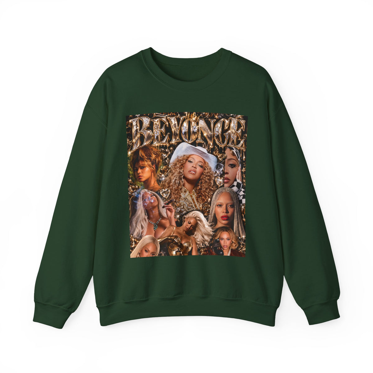 “Beyoncé” Gold Crewneck Sweatshirt